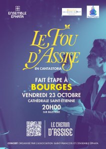 Le fou d'assise - concert de l'ensemble Epheta à Bourges