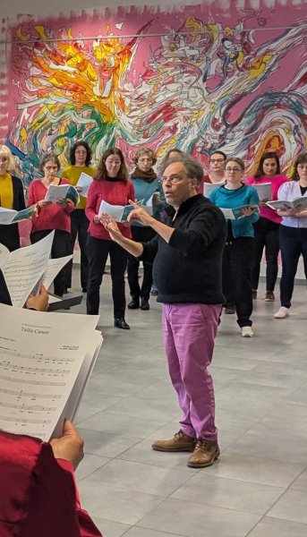 choeur académique : Loïc Pierre à la direction