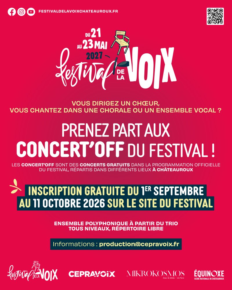 festival de la voix inscription concert'OFF