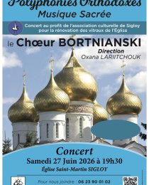 Concert Polyphonies Orthodoxes Musique Sacrée