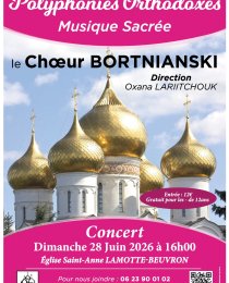 Concert Polyphonies Orthodoxes Musique Sacrée