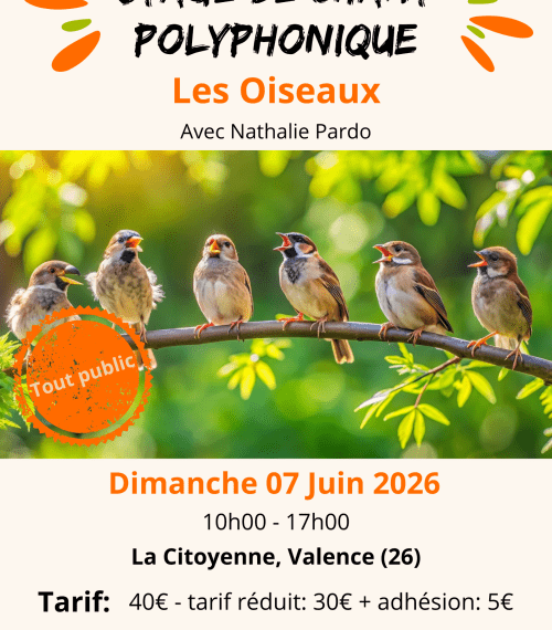 Stage de chant polyphonique - Les Oiseaux