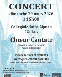 concert chœur Cantate